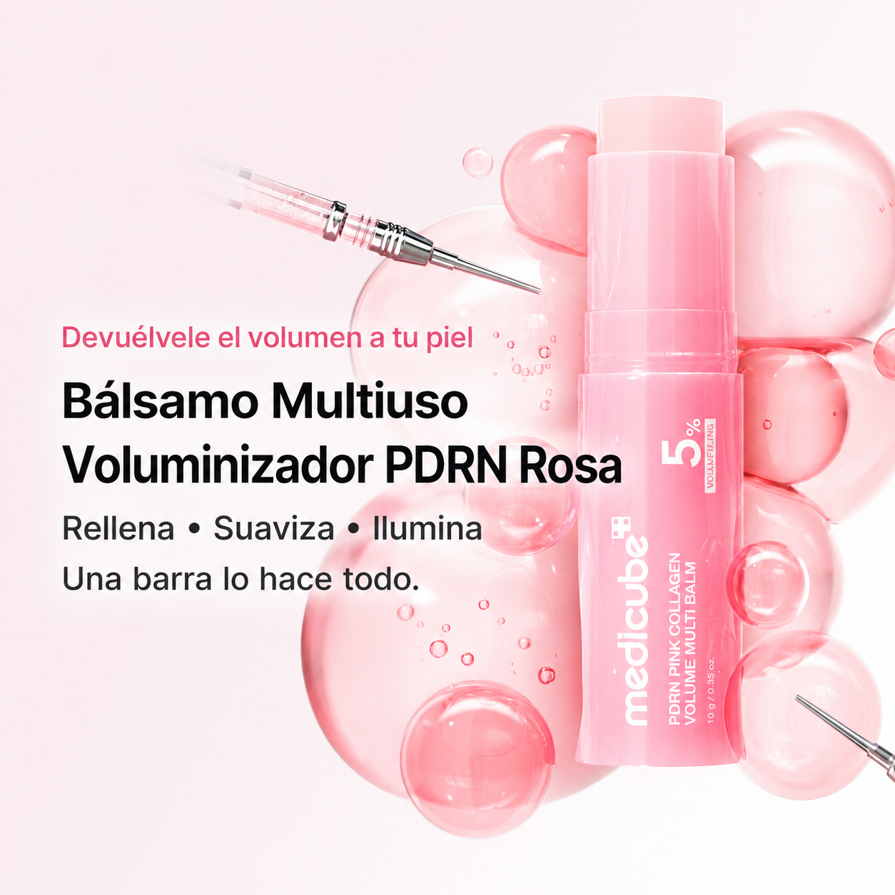 Medicube Bálsamo Voluminizador PDRN Rosa