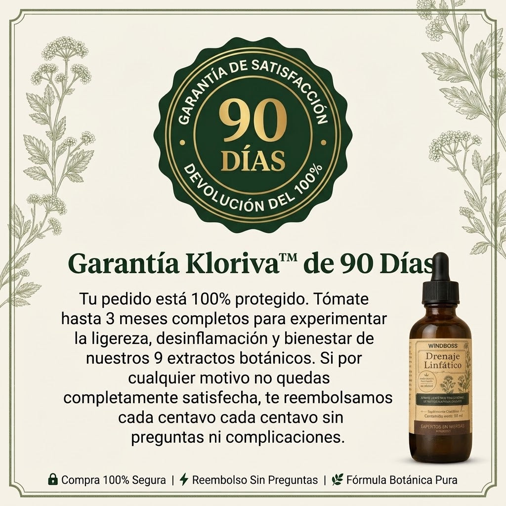 Kloriva™ Gotas de Drenaje Linfático