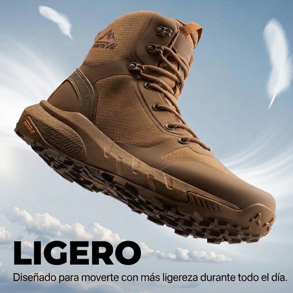 Kloriva Atlas™ — Botas Tácticas con Cremallera Lateral - Kloriva