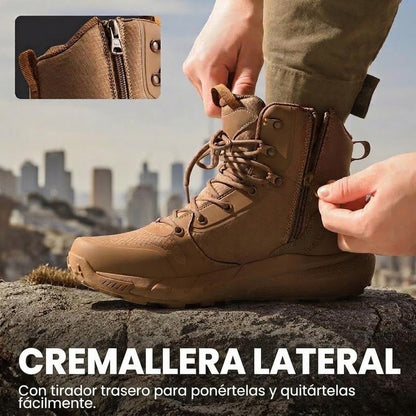 Kloriva Atlas™ — Botas Tácticas con Cremallera Lateral - Kloriva